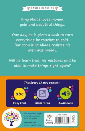 King Midas: Accessible Easier Edition, Includes Visual and Audio Glossaries [KSIĄŻKA]