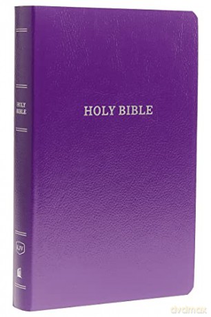 KJV Holy Bible: Gift and Award, Purple Leather-Look, Red Letter, Comfort Print: King James Version: Holy Bible, King James Version [KSIĄŻKA]