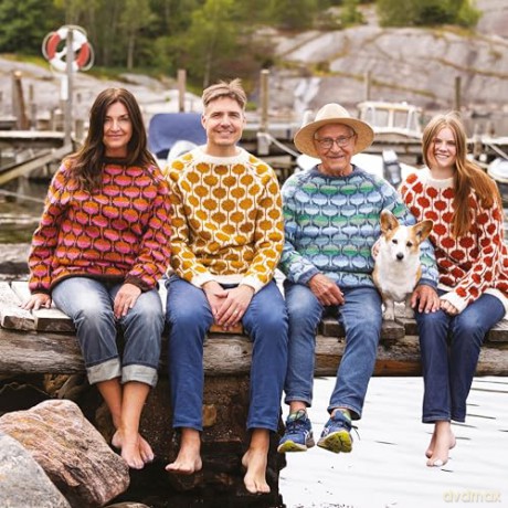 Knit Modern Scandi Sweaters: Knitting patterns for bright and beautiful Nordic knits [KSIĄŻKA]
