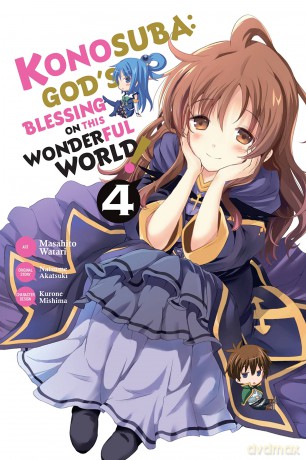 Konosuba: God's Blessing on This Wonderful World!, Vol. 4 [KOMIKS]