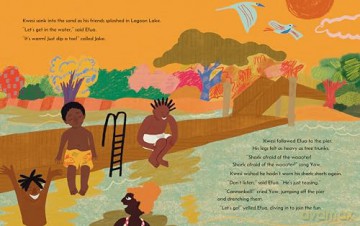 Kwesi and Nana Ruby Learn to Swim [KSIĄŻKA]