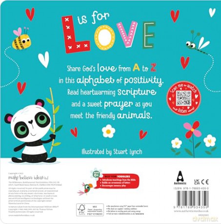 L is for Love: Share God's Love from A-Z! [KSIĄŻKA]
