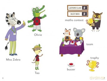 Ladybird Class - The Maths Contest: Read It Yourself - Level 1 Early Reader [KSIĄŻKA]