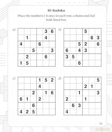Large Print Brain Game Puzzles - Calm [KSIĄŻKA]