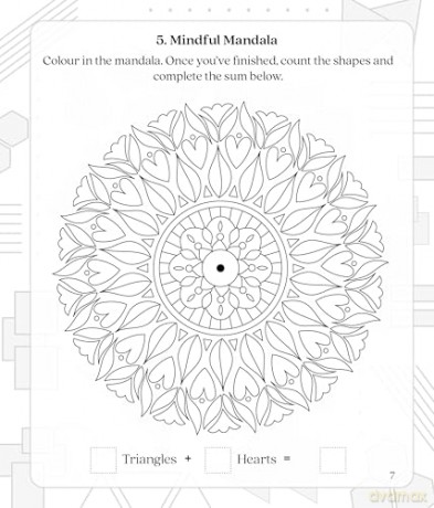 Large Print Brain Game Puzzles - Calm [KSIĄŻKA]