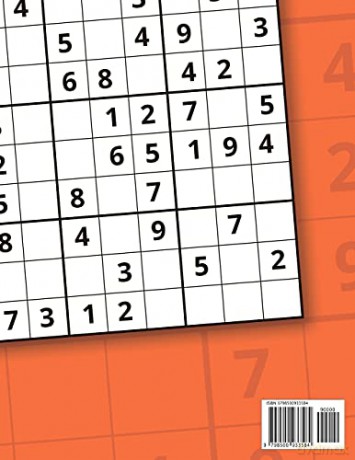 Large Print Hot Sudoku 100 Puzzles: The Full Page Classic Sudoku 1 Puzzle Per 1 Page For Everyday Brain Training: 27 [KSIĄŻKA]