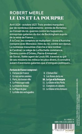 Le Lys Et La Pourpre [KSIĄŻKA]