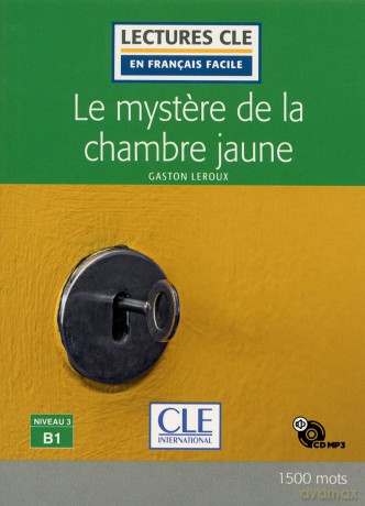 Le mystere de la chambre jaune - Livre + CD [KSIĄŻKA]