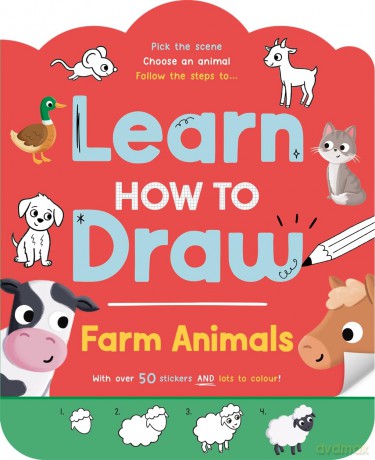 Learn How to Draw: Farm Animals [KSIĄŻKA]