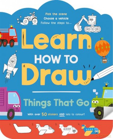 Learn How to Draw: Things That Go [KSIĄŻKA]
