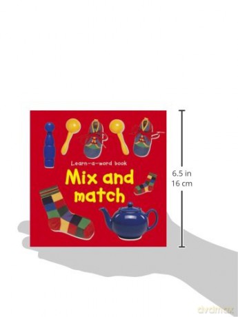 Learn-a-Word Book: Mix and Match [KSIĄŻKA]