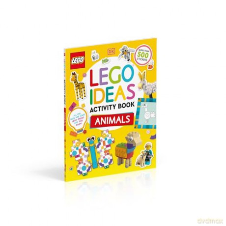 LEGO Ideas Activity Book Animals: Packed with LEGO Building and Sticker Activities and Fun Facts. With 500+ Stickers! [KSIĄŻKA]