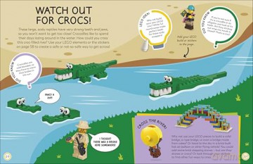 LEGO Ideas Activity Book Animals: Packed with LEGO Building and Sticker Activities and Fun Facts. With 500+ Stickers! [KSIĄŻKA]