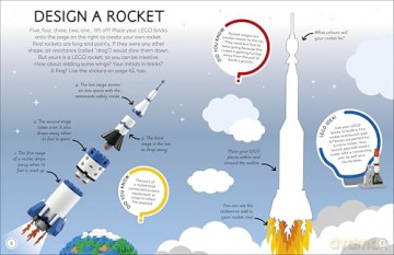 LEGO Ideas Activity Book Space: Packed with LEGO Building and Sticker Activities and Fun Facts. With 500+ Stickers! [KSIĄŻKA]