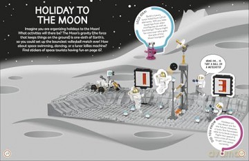 LEGO Ideas Activity Book Space: Packed with LEGO Building and Sticker Activities and Fun Facts. With 500+ Stickers! [KSIĄŻKA]