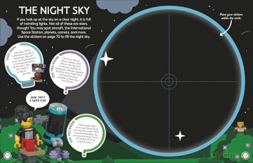 LEGO Ideas Activity Book Space: Packed with LEGO Building and Sticker Activities and Fun Facts. With 500+ Stickers! [KSIĄŻKA]