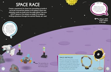 LEGO Ideas Activity Book Space: Packed with LEGO Building and Sticker Activities and Fun Facts. With 500+ Stickers! [KSIĄŻKA]