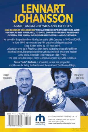 Lennart Johansson: A Mate Among Bigwigs and Trophies: AIK, UEFA, FIFA and Beyond [KSIĄŻKA]