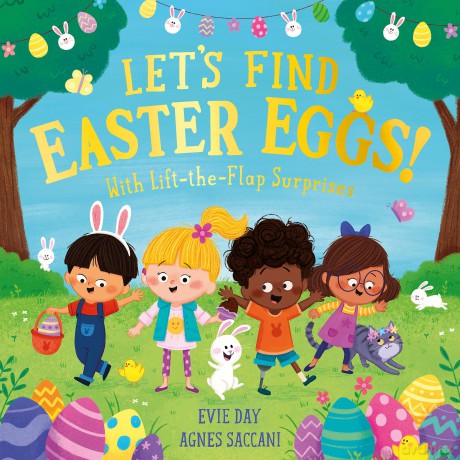 Let's Find Easter Eggs!: With Lift-the-Flap Surprises [KSIĄŻKA]