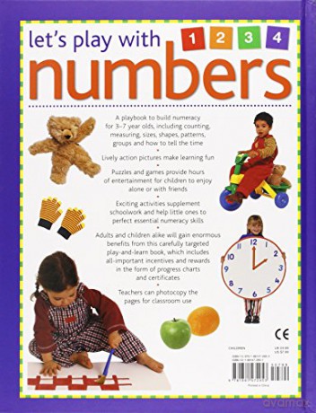 Let's play with numbers: Fun Activities, Games and Write-in Number Puzzles with More Than 260 Lively Photographs [KSIĄŻKA]