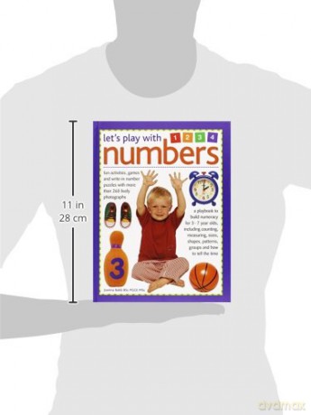 Let's play with numbers: Fun Activities, Games and Write-in Number Puzzles with More Than 260 Lively Photographs [KSIĄŻKA]