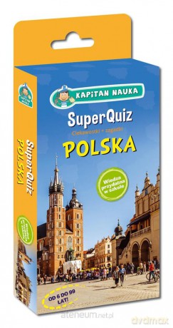 Kapitan Nauka SuperQuiz POLSKA [KSIĄŻKA]