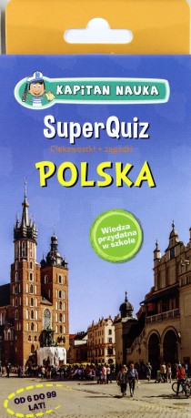 Kapitan Nauka SuperQuiz POLSKA [KSIĄŻKA]