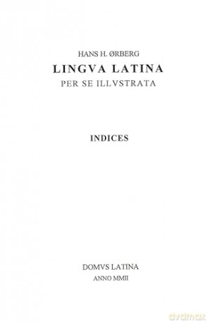 Lingua Latina - Indices [KSIĄŻKA]