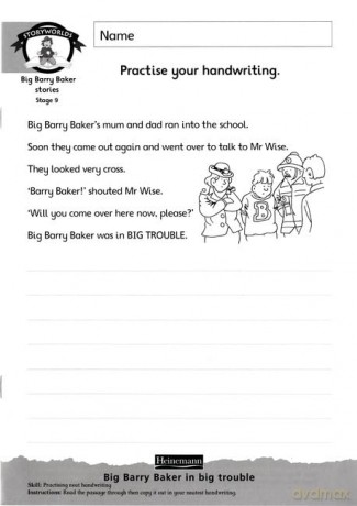 Literacy Edition Storyworlds Stage 9, Animal World, Workbook [KSIĄŻKA]