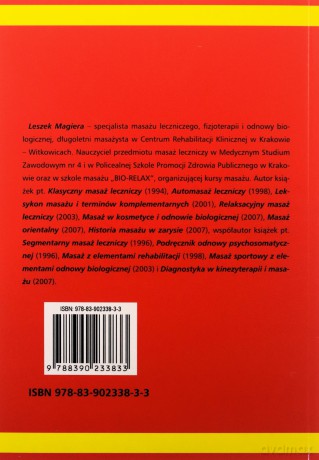 Klasyczny masaż leczniczy [KSIĄŻKA]