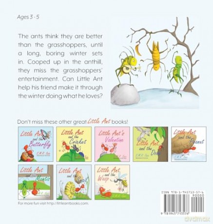 Little Ant and the Grasshopper: Choose a Job You Love: 10 [KSIĄŻKA]