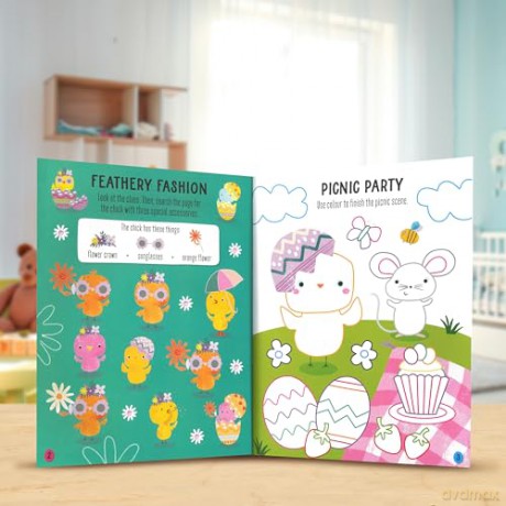 Little Chicks Easter Activity Book [KSIĄŻKA]