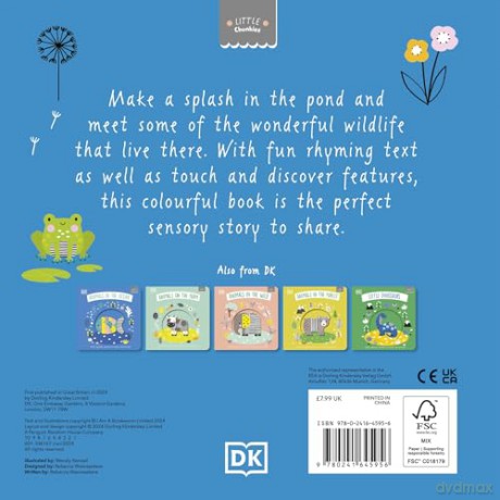 Little Chunkies: Animals in the Pond [KSIĄŻKA]