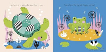 Little Chunkies: Animals in the Pond [KSIĄŻKA]