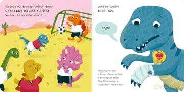 Little Dino Boo-Boos! [KSIĄŻKA]