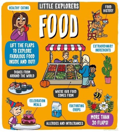 Little Explorers: Food [KSIĄŻKA]