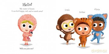 Little Furry Friends. All Together Now! My Emotions: 3 [KSIĄŻKA]