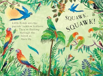 Little Robin's Book of Birds: 16 [KSIĄŻKA]