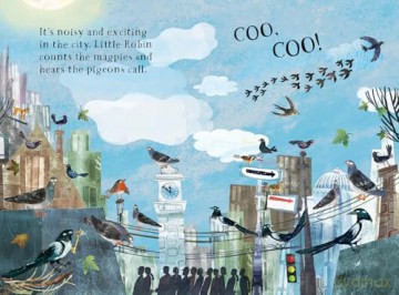 Little Robin's Book of Birds: 16 [KSIĄŻKA]