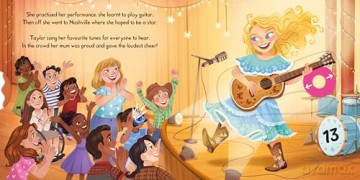 Little Superstars: Taylor: A Push, Pull, Slide Book [KSIĄŻKA]