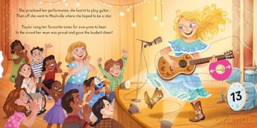 Little Superstars: Taylor: A Push, Pull, Slide Book [KSIĄŻKA]