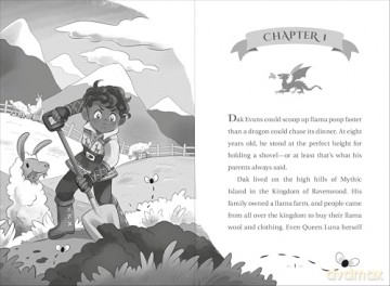 Llama Quest #1: Danger in the Dragons' Den [KSIĄŻKA]