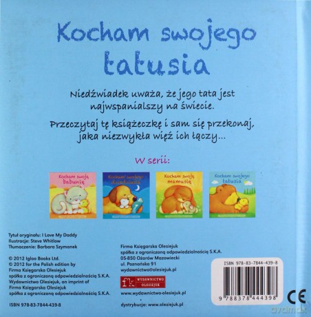 Kocham swojego tatusia [KSIĄŻKA]