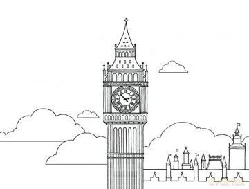 London Coloring Book [KSIĄŻKA]