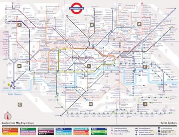 London Pop-Up Tube Map by VanDam - Transport Edition: Top 100 locations [KSIĄŻKA]