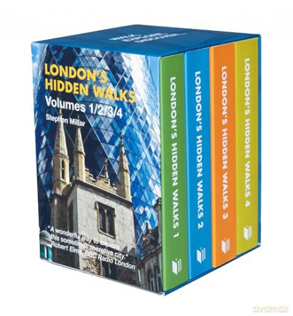 London's Hidden Walks: Volumes 1-4 [KSIĄŻKA]