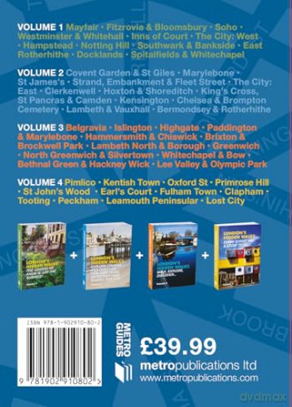 London's Hidden Walks: Volumes 1-4 [KSIĄŻKA]