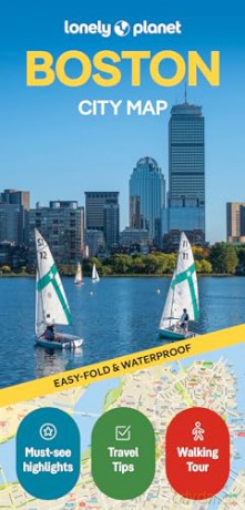 Lonely Planet Boston City Map [KSIĄŻKA]