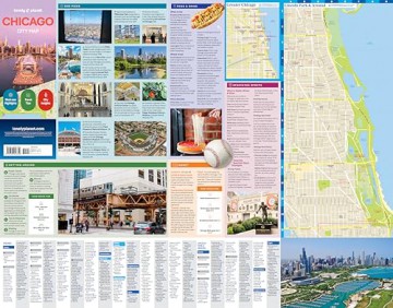 Lonely Planet Chicago City Map [KSIĄŻKA]