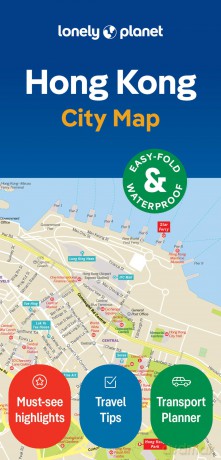 Lonely Planet Hong Kong City Map [KSIĄŻKA]
